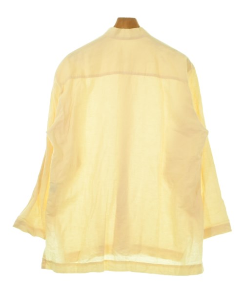 HOMME PLISSE（オムプリッセ）カジュアルシャツ 黄 サイズ:2(M位) メンズ/2200626672041