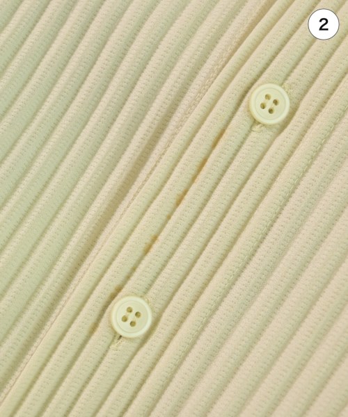 HOMME PLISSE（オムプリッセ）カジュアルシャツ ベージュ サイズ:2(M位) メンズ/2200626672072