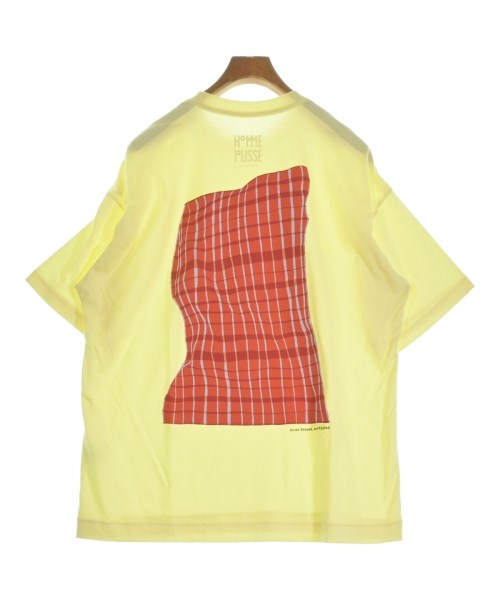 HOMME PLISSE（オムプリッセ）Tシャツ・カットソー 黄 サイズ:3(L位) メンズ/2200627320057