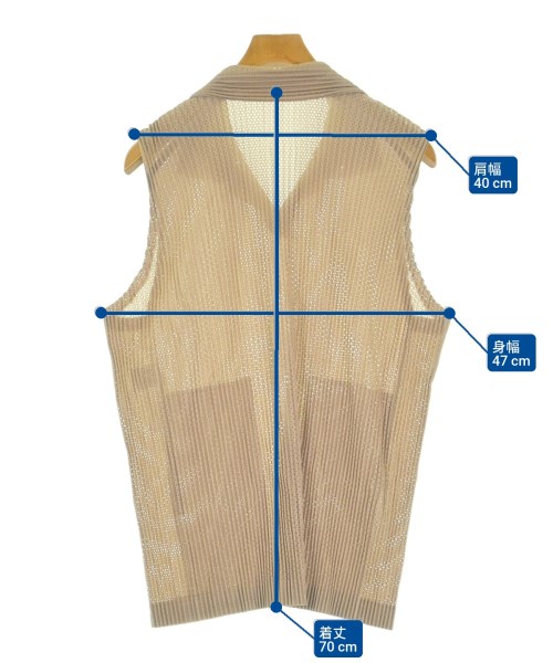 HOMME PLISSE（オムプリッセ）カジュアルシャツ ベージュ サイズ:3(L位) メンズ/2200628510044