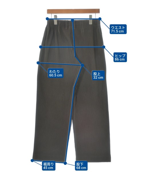 HOMME PLISSE（オムプリッセ）その他 茶 サイズ:1(S位) メンズ/2200629514065