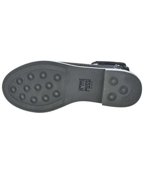 HOMME PLISSE（オムプリッセ）サンダル 黒 サイズ:2(28cm位) メンズ/2200629514102