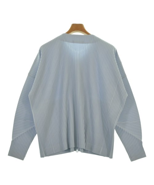 HOMME PLISSE（オムプリッセ）カーディガン 青 サイズ:2(M位) メンズ/2200630300046