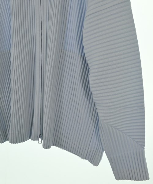 HOMME PLISSE（オムプリッセ）カーディガン 青 サイズ:2(M位) メンズ/2200630300046