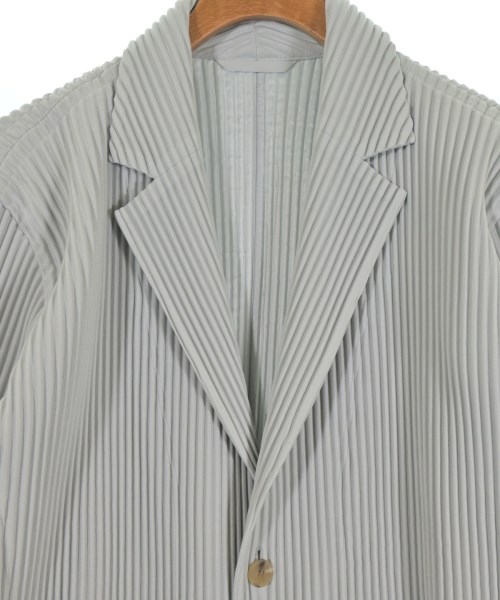 HOMME PLISSE（オムプリッセ）カジュアルジャケット グレー サイズ:3(L位) メンズ/2200633660031
