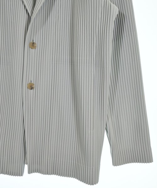 HOMME PLISSE（オムプリッセ）カジュアルジャケット グレー サイズ:3(L位) メンズ/2200633660031