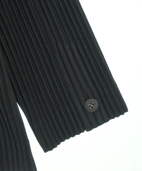 HOMME PLISSE（オムプリッセ）テーラードジャケット 黒 サイズ:2(M位) メンズ/2200633743024