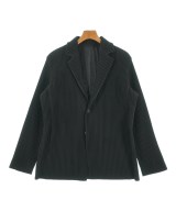 HOMME PLISSE（オムプリッセ）テーラードジャケット 黒 サイズ:2(M位) メンズ/2200633743024