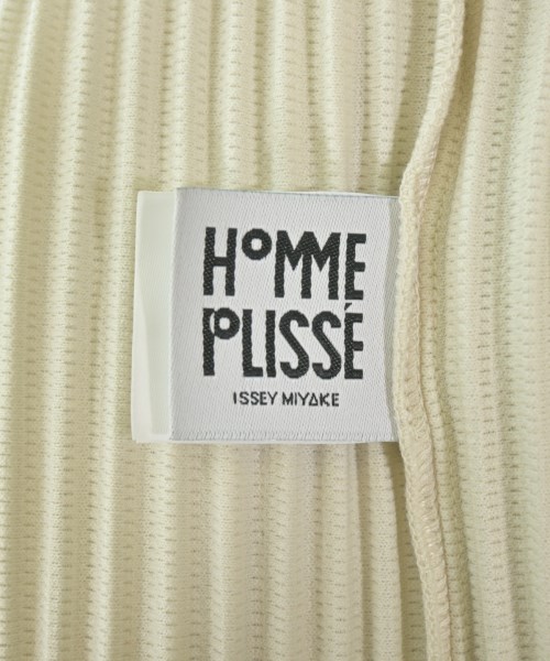 HOMME PLISSE（オムプリッセ）カジュアルシャツ 白 サイズ:3(L位) メンズ/2200610975028