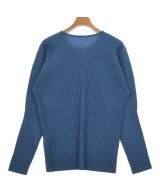 HOMME PLISSE（オムプリッセ）Tシャツ・カットソー 青 サイズ:4(XL位) メンズ/2200611121011
