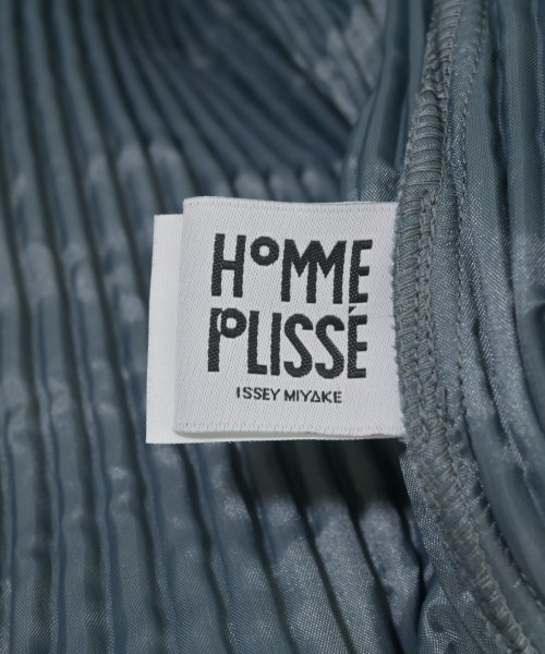 HOMME PLISSE（オムプリッセ）カジュアルジャケット 青 サイズ:3(L位) メンズ/2200612101012