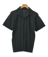 HOMME PLISSE（オムプリッセ）カジュアルシャツ 黒 サイズ:3(L位) メンズ/2200615083049
