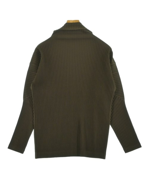 HOMME PLISSE（オムプリッセ）Tシャツ・カットソー 茶 サイズ:2(M位) メンズ/2200615553023
