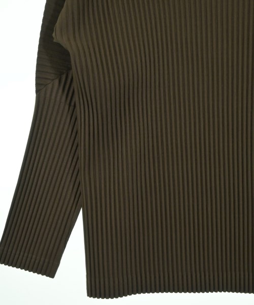 HOMME PLISSE（オムプリッセ）Tシャツ・カットソー 茶 サイズ:2(M位) メンズ/2200615553023