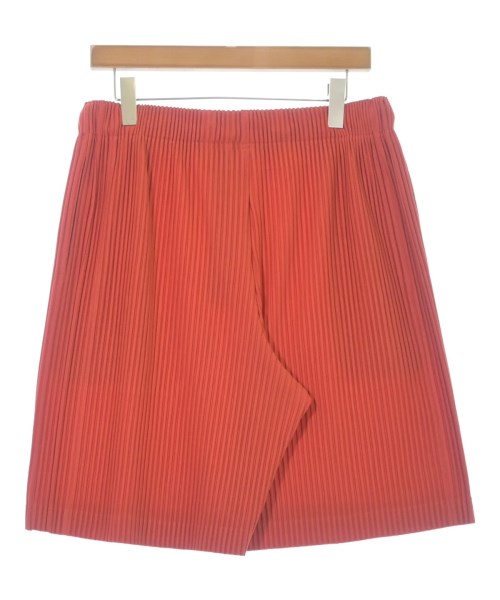 HOMME PLISSE（オムプリッセ）ショートパンツ 赤 サイズ:-(M位) メンズ/2200617218029