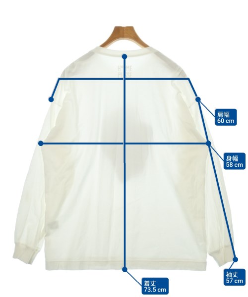 HOMME PLISSE（オムプリッセ）Tシャツ・カットソー 白 サイズ:3(L位) メンズ/2200620306010