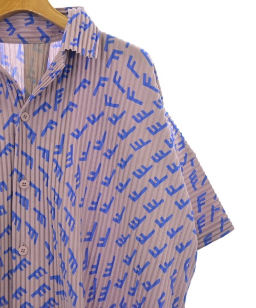 HOMME PLISSE（オムプリッセ）カジュアルシャツ ピンク サイズ:2(M位) メンズ/2200620327015