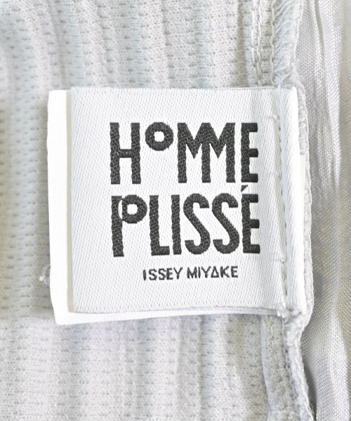 HOMME PLISSE（オムプリッセ）カジュアルシャツ グレー サイズ:4(XL位) メンズ/2200620833011