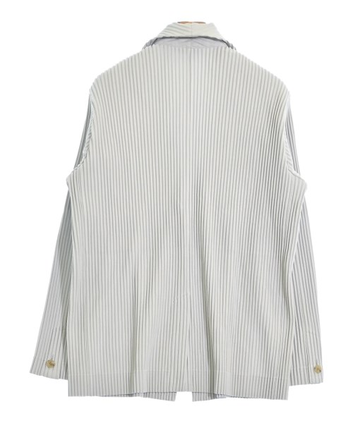 HOMME PLISSE（オムプリッセ）カジュアルジャケット グレー サイズ:3(L位) メンズ/2200620833028