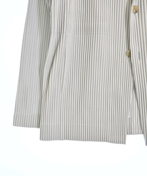 HOMME PLISSE（オムプリッセ）カジュアルジャケット グレー サイズ:3(L位) メンズ/2200620833028