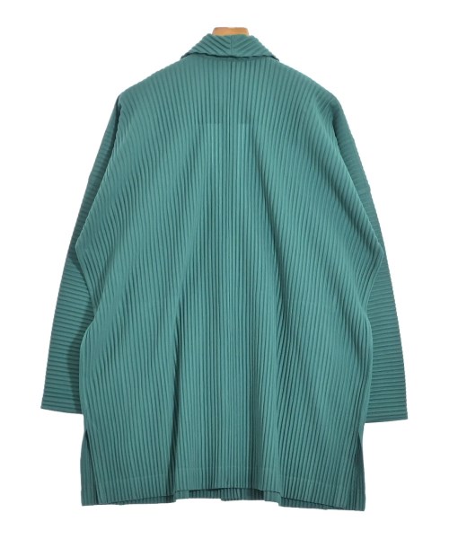 HOMME PLISSE（オムプリッセ）カジュアルジャケット 緑 サイズ:3(L位) メンズ/2200620833035