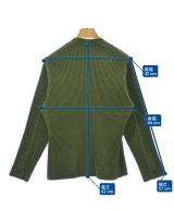 HOMME PLISSE（オムプリッセ）カジュアルジャケット 緑 サイズ:1(S位) メンズ/2200620955010