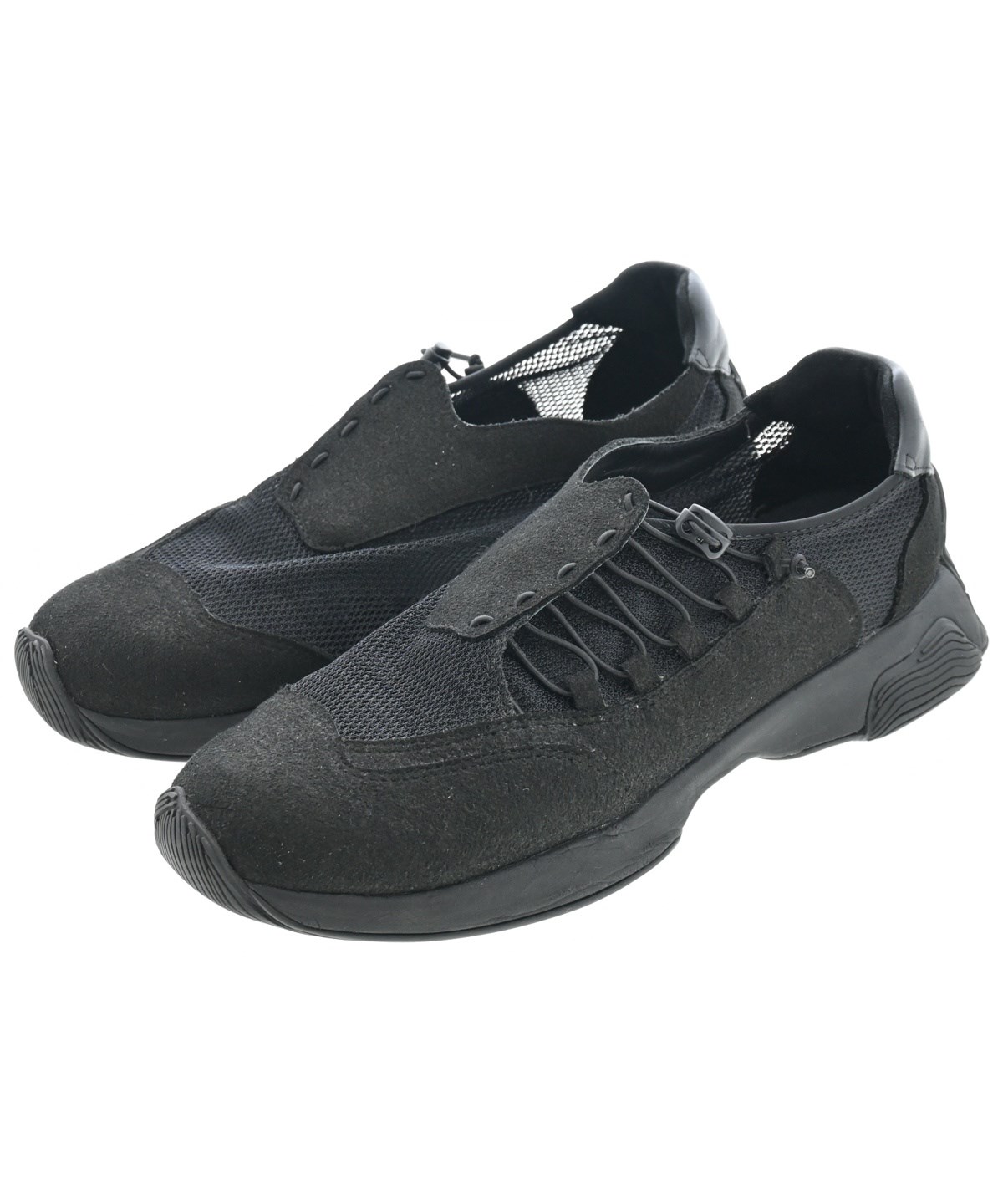 HOMME PLISSE（オムプリッセ）スニーカー 黒 サイズ:2(28cm位