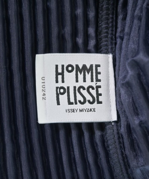 HOMME PLISSE（オムプリッセ）テーラードジャケット 紺 サイズ:3(L位) メンズ/2200672888014