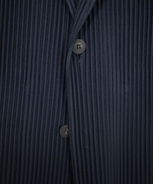 HOMME PLISSE（オムプリッセ）テーラードジャケット 紺 サイズ:3(L位) メンズ/2200672888014