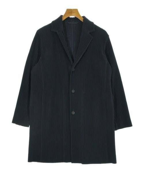 HOMME PLISSE(オムプリッセ)コート 紺 サイズ:1(S位)/2200673037015