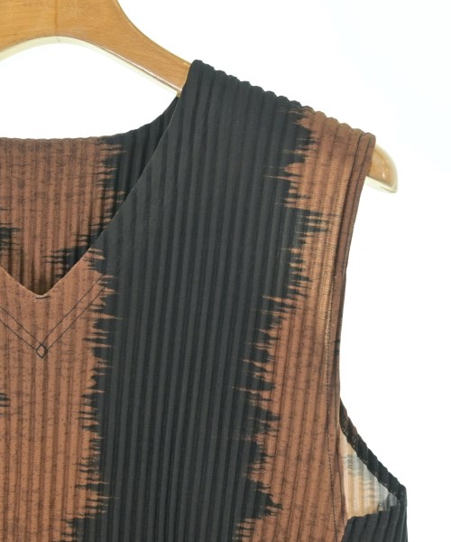 HOMME PLISSE（オムプリッセ）カジュアルシャツ 茶 サイズ:2(M位) メンズ/2200673668042