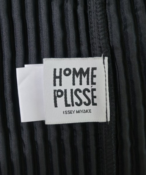 HOMME PLISSE（オムプリッセ）カジュアルジャケット 黒 サイズ:1(S位) メンズ/2200674686076