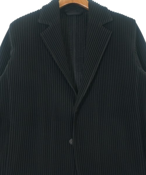 HOMME PLISSE（オムプリッセ）カジュアルジャケット 黒 サイズ:1(S位) メンズ/2200674686076