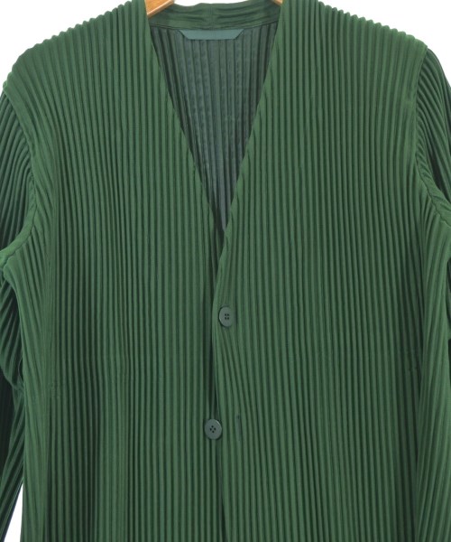 HOMME PLISSE（オムプリッセ）ジャケット 緑 サイズ:1(S位) メンズ/2200674715011