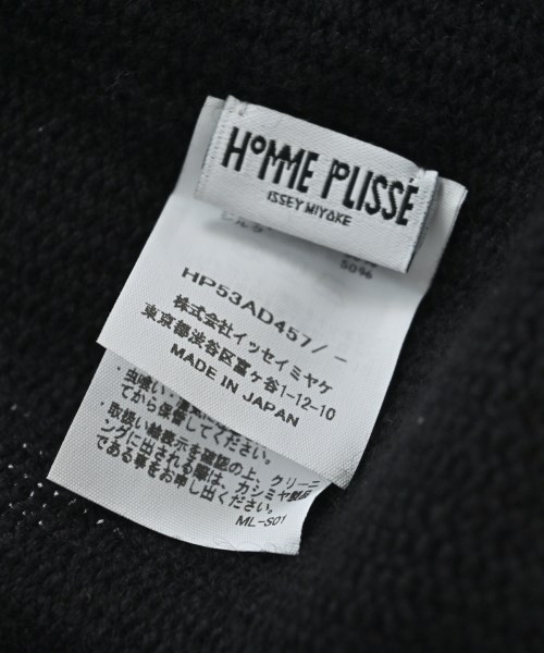 HOMME PLISSE（オムプリッセ）マフラー 黒 サイズ:- メンズ/2200674719040