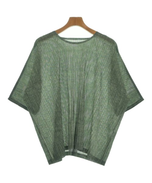 HOMME PLISSE(オムプリッセ)Tシャツ・カットソー 緑 サイズ:2(M位)/2200675278195