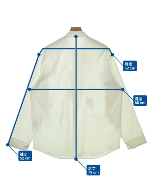 HOMME PLISSE（オムプリッセ）カジュアルシャツ 白 サイズ:3(L位) メンズ/2200676546026