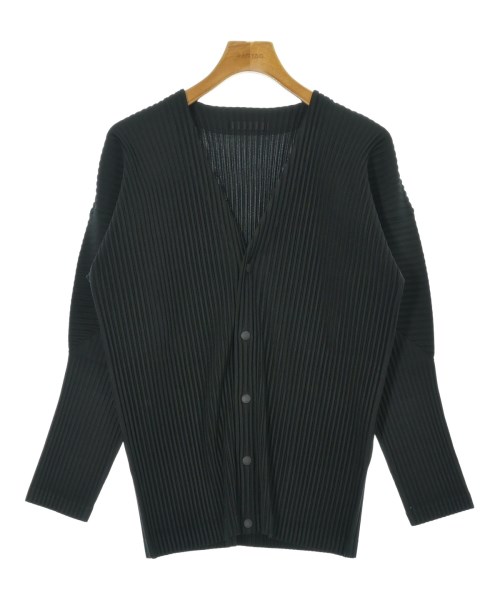 HOMME PLISSE(オムプリッセ)カーディガン 黒 サイズ:2(M位)/2200676962024