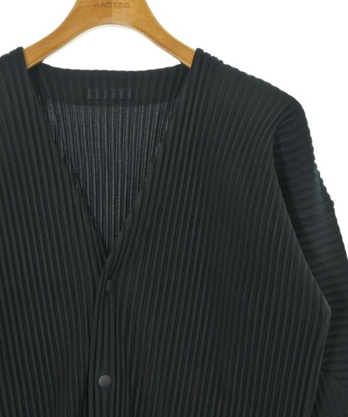 HOMME PLISSE（オムプリッセ）カーディガン 黒 サイズ:2(M位) メンズ/2200676962024