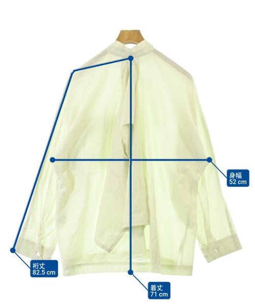 HOMME PLISSE（オムプリッセ）カジュアルシャツ 白 サイズ:2(M位) メンズ/2200677286013