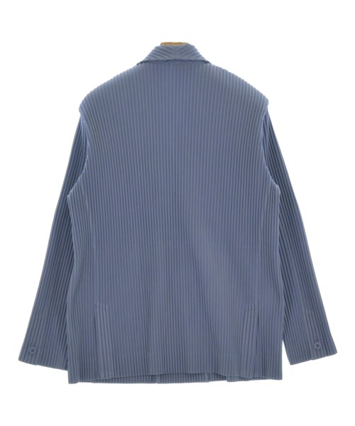 HOMME PLISSE（オムプリッセ）カジュアルジャケット 青 サイズ:2(M位) メンズ/2200677286037