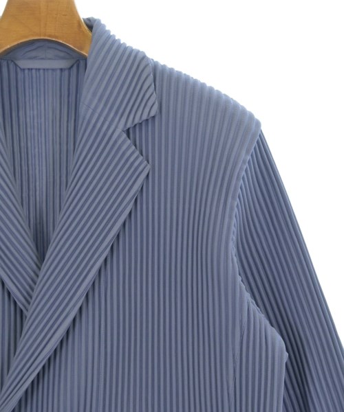 HOMME PLISSE（オムプリッセ）カジュアルジャケット 青 サイズ:2(M位) メンズ/2200677286037