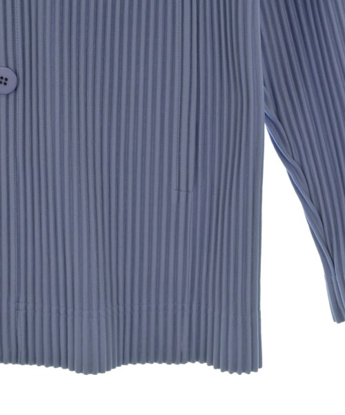 HOMME PLISSE（オムプリッセ）カジュアルジャケット 青 サイズ:2(M位) メンズ/2200677286037