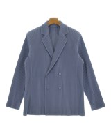 HOMME PLISSE（オムプリッセ）カジュアルジャケット 青 サイズ:2(M位) メンズ/2200677286037