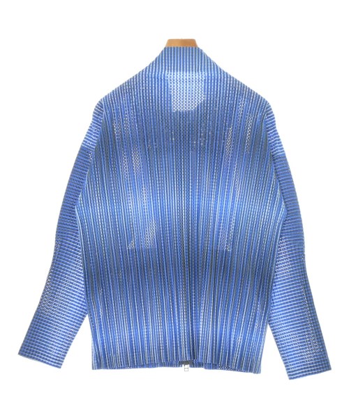 HOMME PLISSE（オムプリッセ）ブルゾン 青 サイズ:3(L位) メンズ/2200678221013