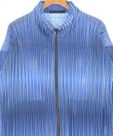 HOMME PLISSE（オムプリッセ）ブルゾン 青 サイズ:3(L位) メンズ/2200678221013