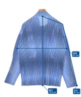 HOMME PLISSE（オムプリッセ）ブルゾン 青 サイズ:3(L位) メンズ/2200678221013