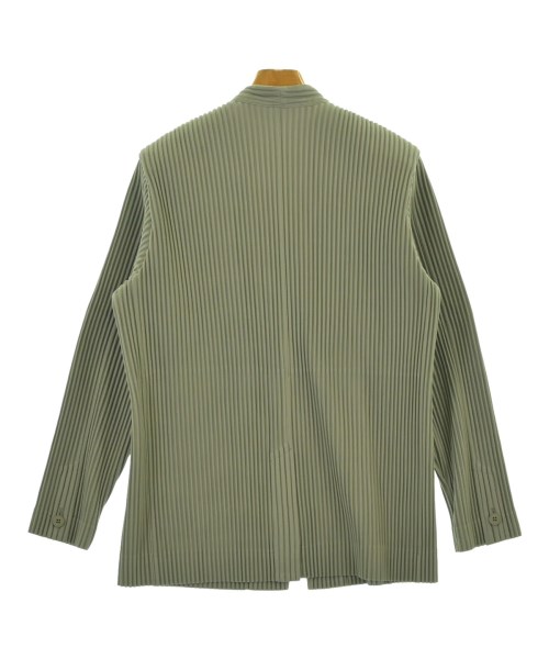 HOMME PLISSE（オムプリッセ）ジャケット 緑 サイズ:1(S位) メンズ/2200679089018