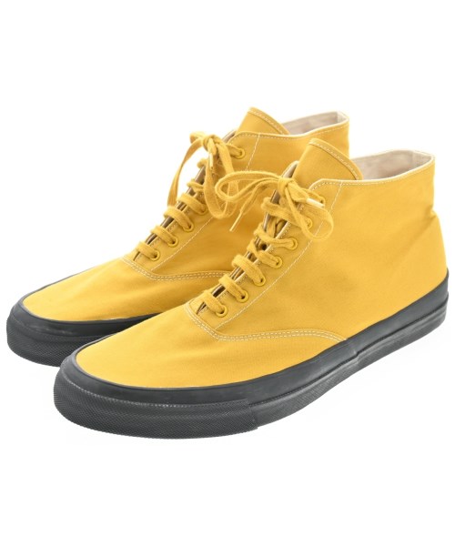 HOMME PLISSE(オムプリッセ)スニーカー 黄 サイズ:28.5cm/2200677333021