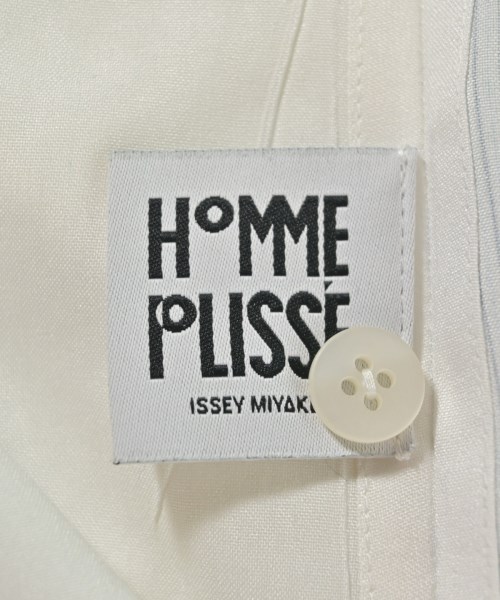 HOMME PLISSE（オムプリッセ）カジュアルシャツ 白 サイズ:2(M位) メンズ/2200680427038